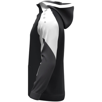 JAKO Zip Hoodie Dynamic (schwarz/weiß/anthrazit)