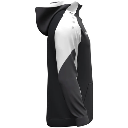 JAKO Zip Hoodie Dynamic (schwarz/weiß/anthrazit)