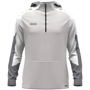 JAKO Zip Hoodie Dynamic (hellgrau/weiß/grau)