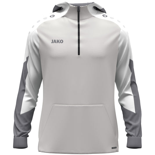 JAKO Zip Hoodie Dynamic (hellgrau/weiß/grau)