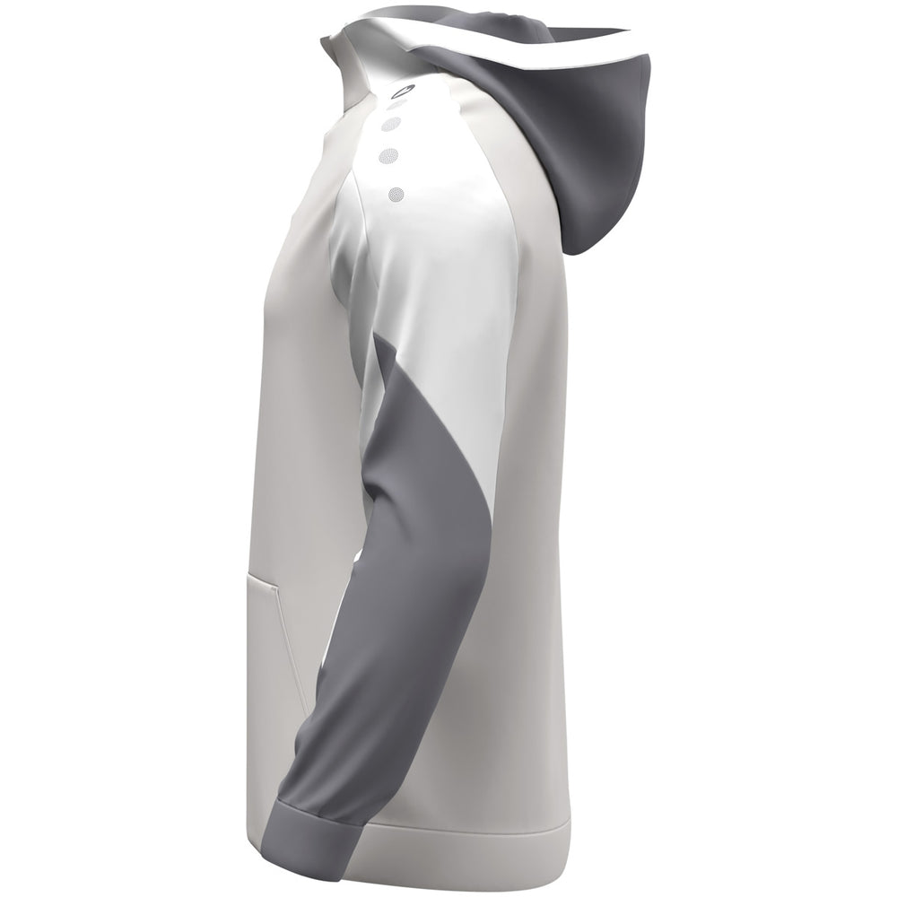 JAKO Zip Hoodie Dynamic (hellgrau/weiß/grau)