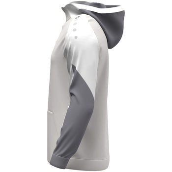 JAKO Zip Hoodie Dynamic (hellgrau/weiß/grau)
