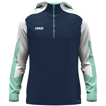 JAKO Zip Hoodie Dynamic (marine/weiß/minze)