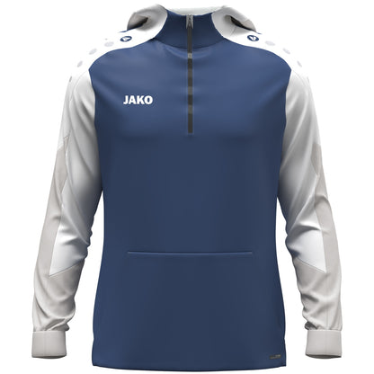 JAKO Zip Hoodie Dynamic (nachtblau/weiß/hellgrau)