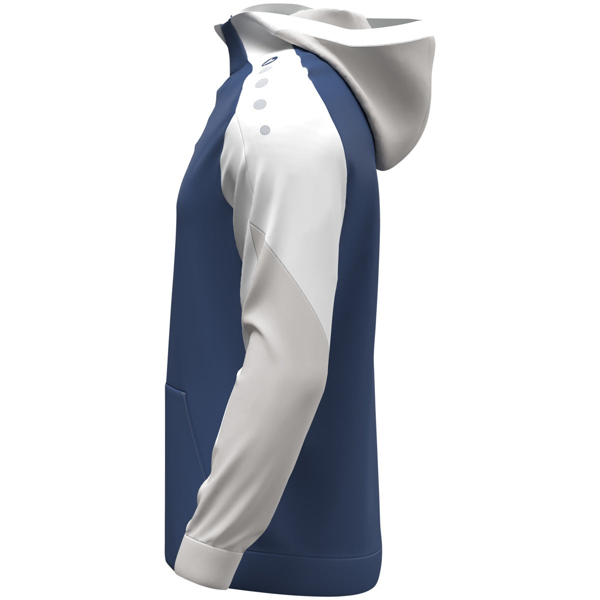 JAKO Zip Hoodie Dynamic (nachtblau/weiß/hellgrau)