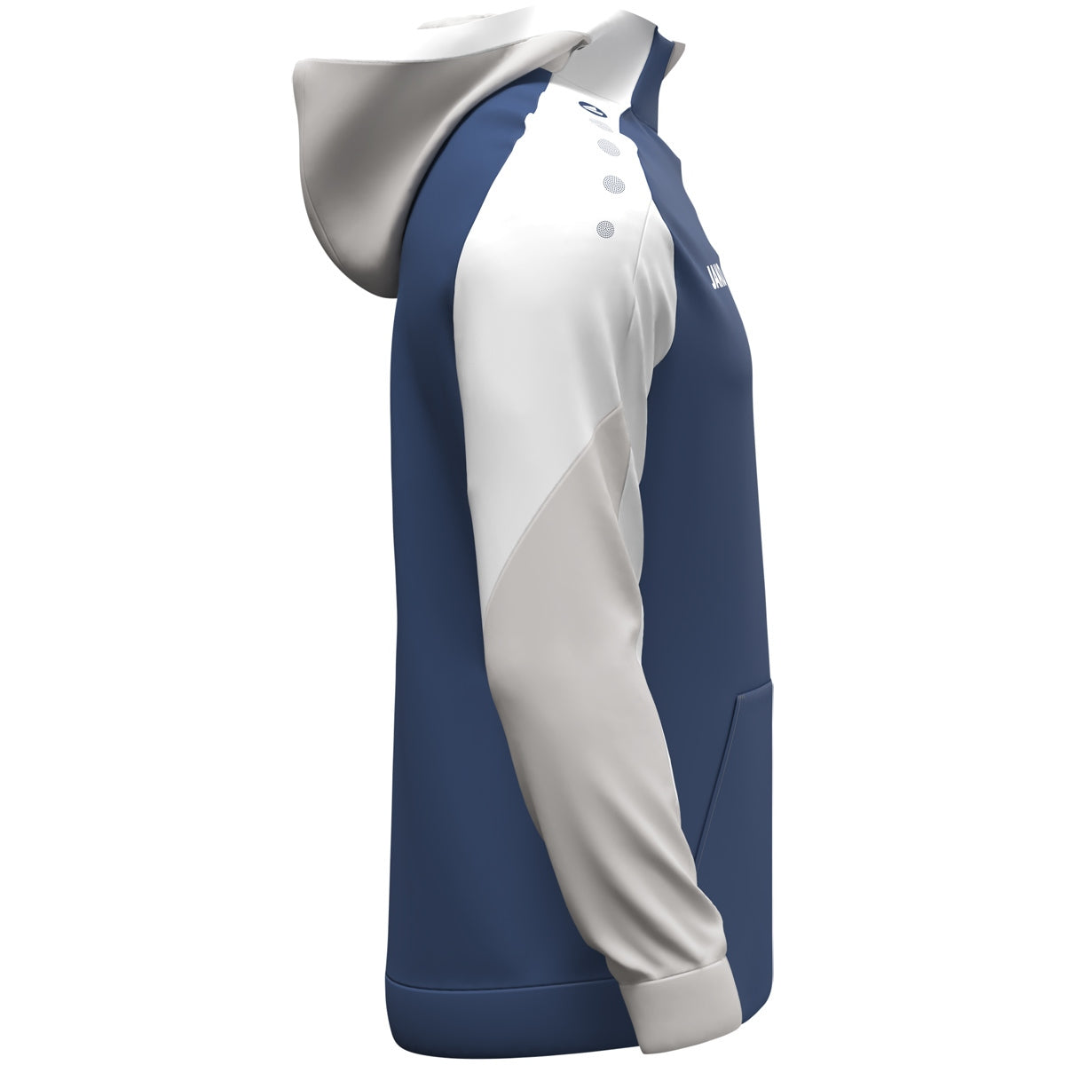 JAKO Zip Hoodie Dynamic (nachtblau/weiß/hellgrau)