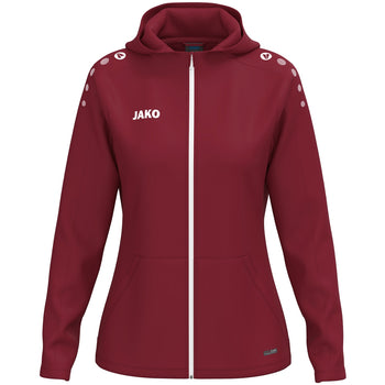 JAKO Kapuzenjacke One Damen (bordeaux)