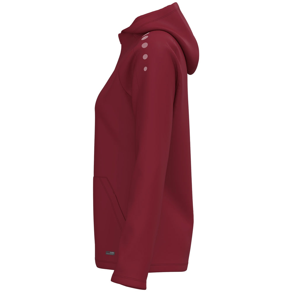 JAKO Kapuzenjacke One Damen (bordeaux)