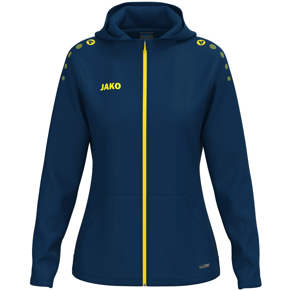 JAKO Kapuzenjacke One Damen (navy/citro)