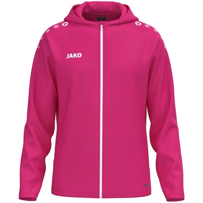 JAKO Kapuzenjacke One (deep pink)