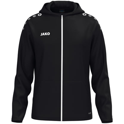 JAKO Kapuzenjacke One (schwarz)