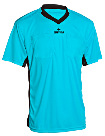 DERBYSTAR Schiedsrichter Trikot v26 (hellblau/schwarz)