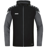 JAKO Kapuzenjacke Performance Kinder Schwarz