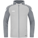 JAKO Kapuzenjacke Performance Kinder Grau