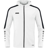 JAKO Kapuzenjacke Power Kinder Weiß