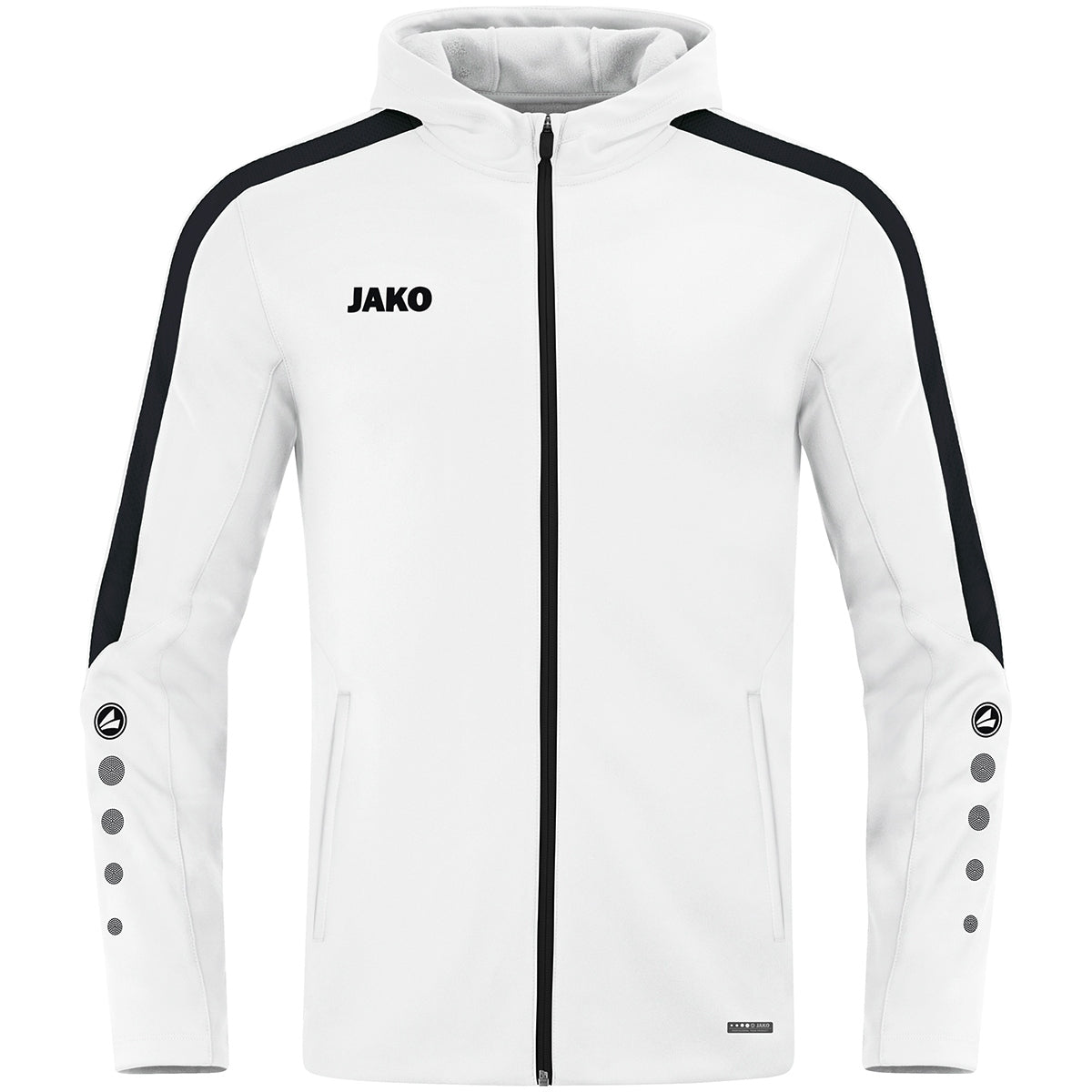 JAKO Kapuzenjacke Power (weiß)