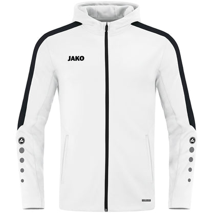 JAKO Kapuzenjacke Power Damen Weiß