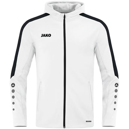 JAKO Kapuzenjacke Power Damen Weiß