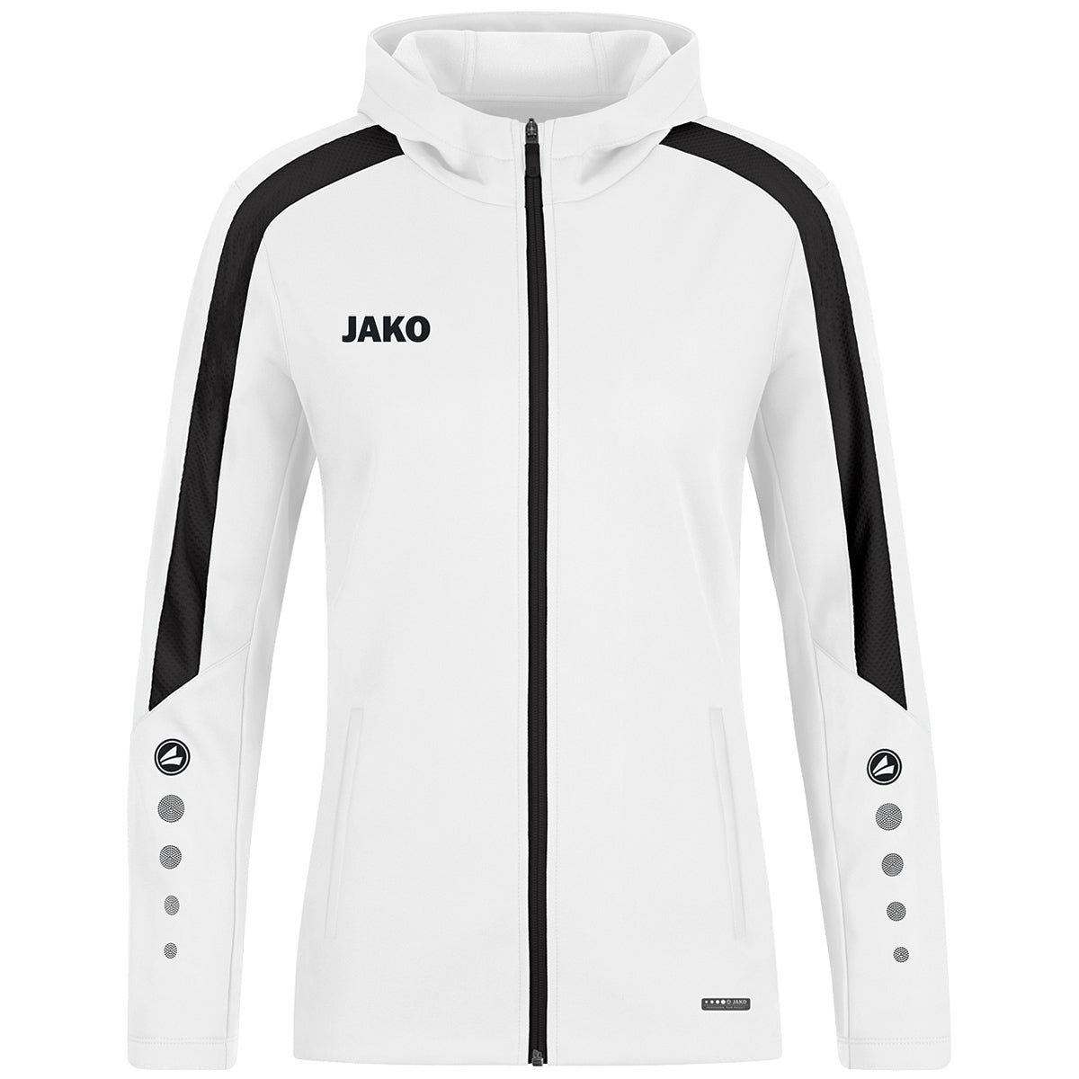 JAKO Kapuzenjacke Power Damen (weiß)