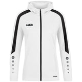 JAKO Kapuzenjacke Power Damen (weiß)