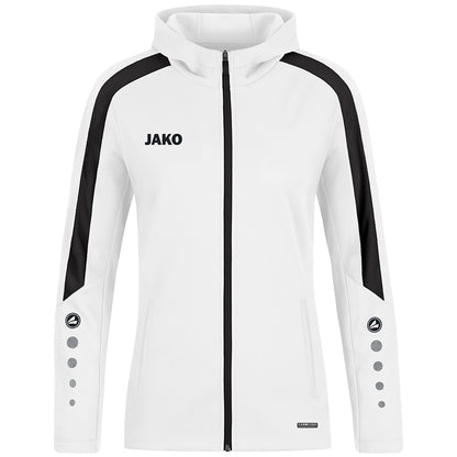 JAKO Kapuzenjacke Power Damen (weiß)