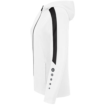JAKO Kapuzenjacke Power Damen (weiß)
