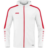 JAKO Kapuzenjacke Power Kinder Weiß