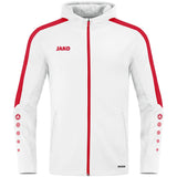 JAKO Kapuzenjacke Power Damen Weiß