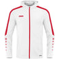 JAKO Kapuzenjacke Power Unisex Weiß