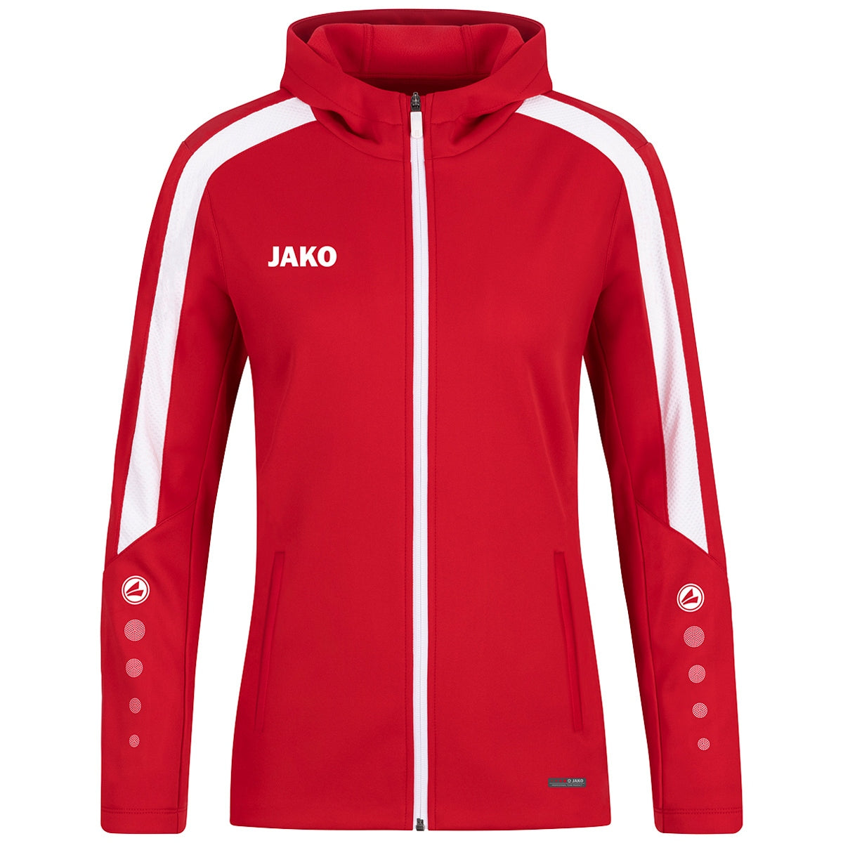 JAKO Kapuzenjacke Power Damen (rot)
