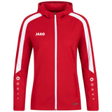 JAKO Kapuzenjacke Power Damen (rot)