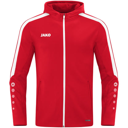 JAKO Kapuzenjacke Power Damen Rot