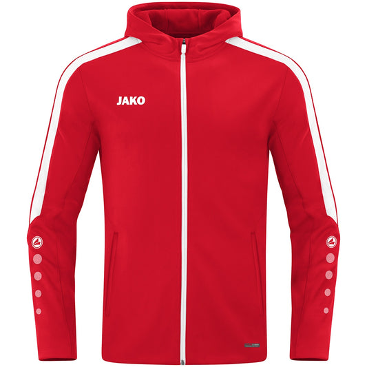 JAKO Kapuzenjacke Power Kinder Rot
