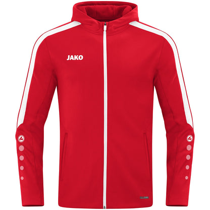 JAKO Kapuzenjacke Power Kinder Rot
