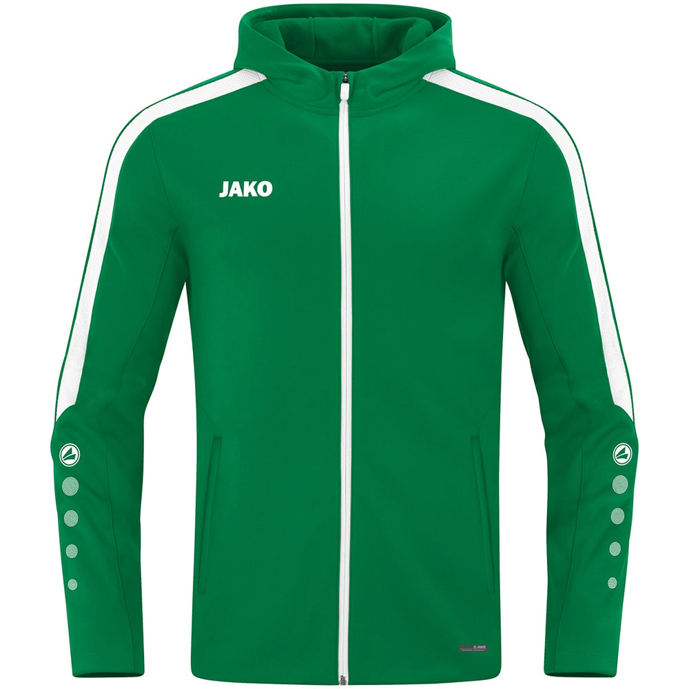 JAKO Kapuzenjacke Power Kinder Grün