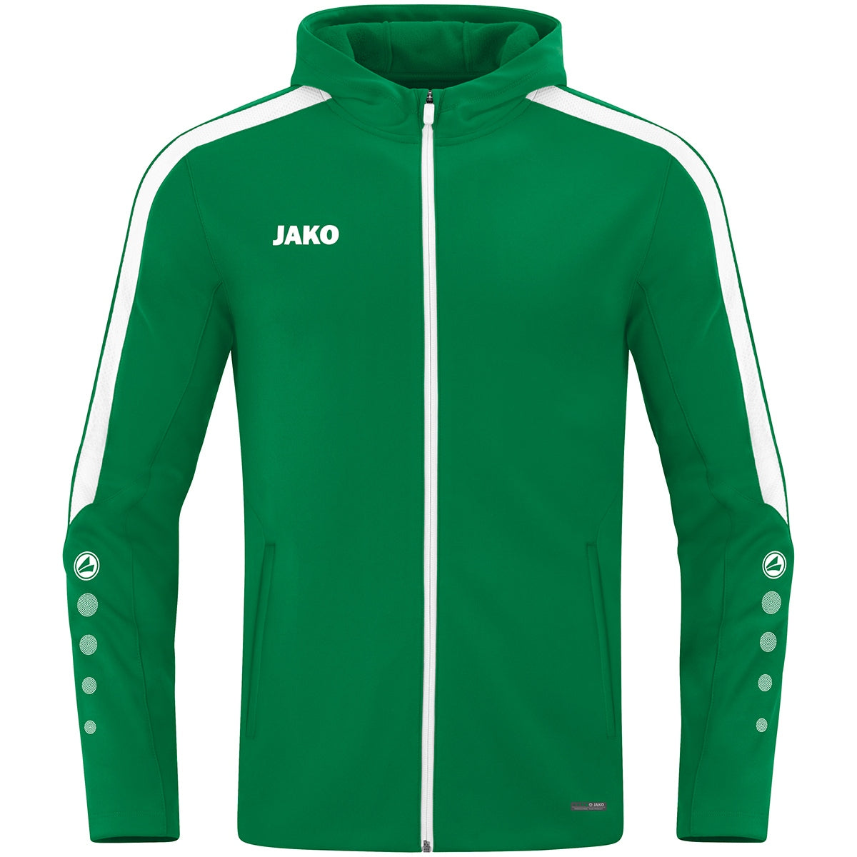 JAKO Kapuzenjacke Power Kinder Grün