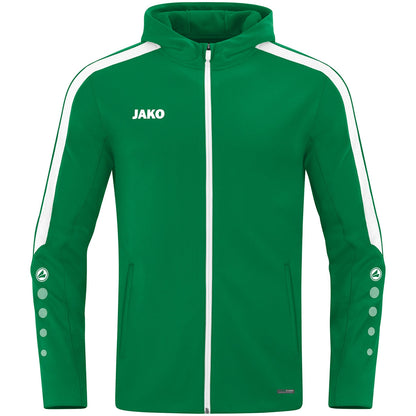 JAKO Kapuzenjacke Power Kinder Grün