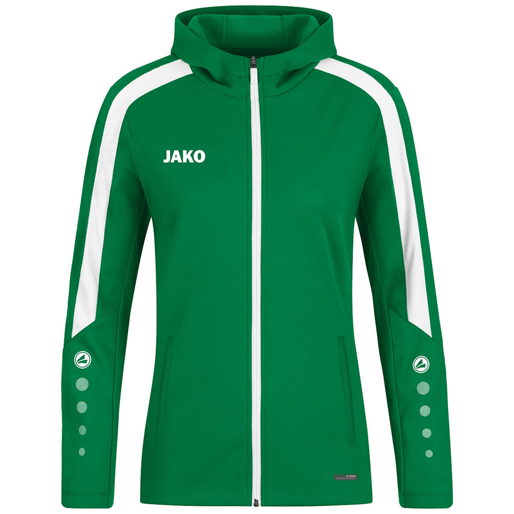 JAKO Kapuzenjacke Power Damen (sportgrün)