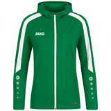 JAKO Kapuzenjacke Power Damen (sportgrün)