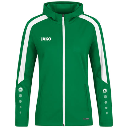 JAKO Kapuzenjacke Power Damen (sportgrün)