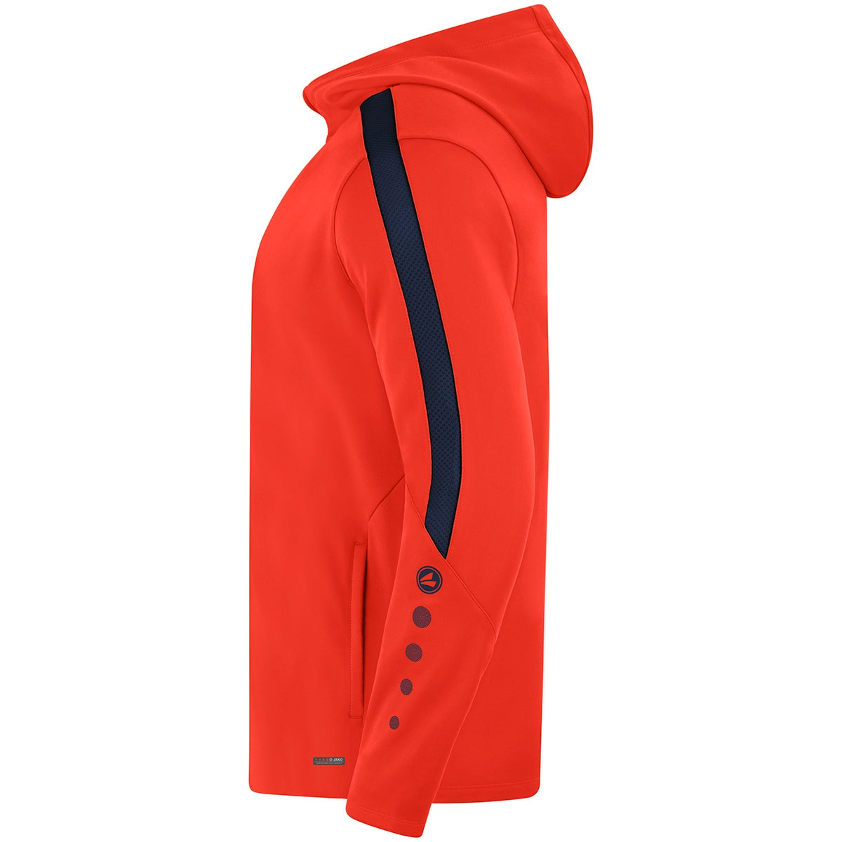 JAKO Kapuzenjacke Power (flame/marine)