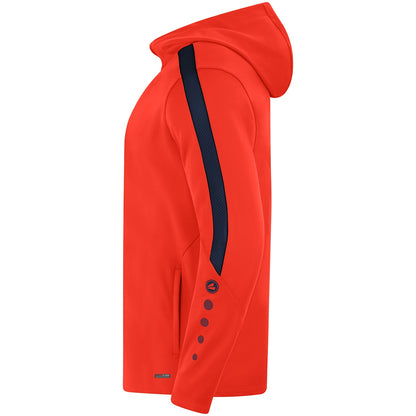JAKO Kapuzenjacke Power (flame/marine)