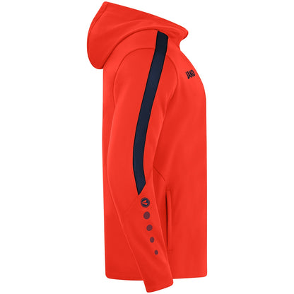 JAKO Kapuzenjacke Power (flame/marine)