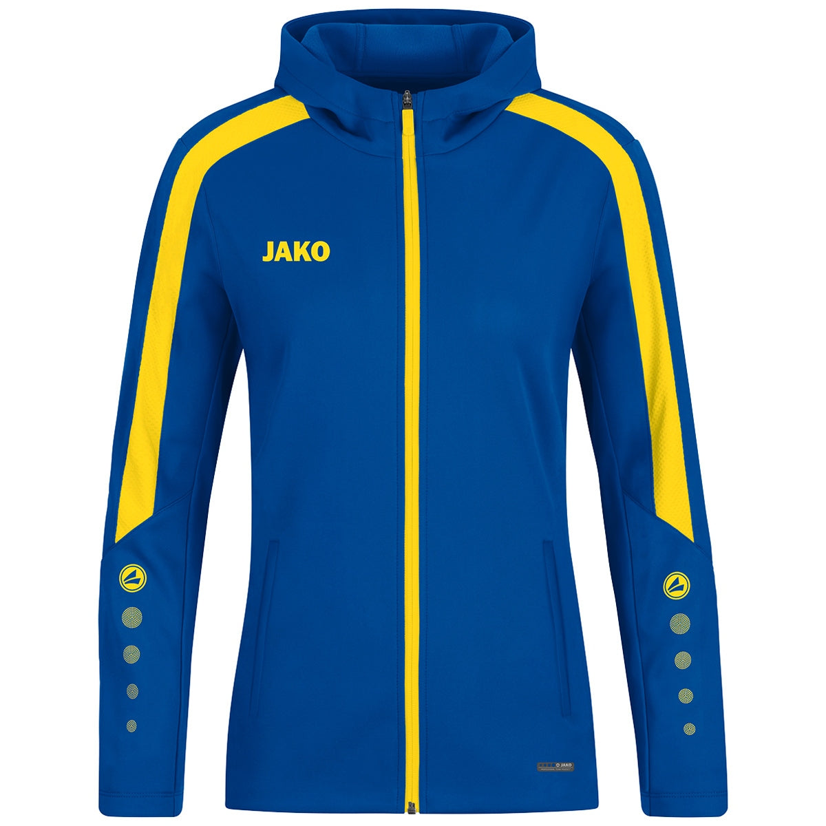 JAKO Kapuzenjacke Power Damen (royal/citro)