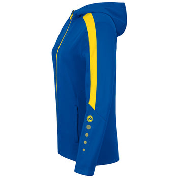JAKO Kapuzenjacke Power Damen (royal/citro)