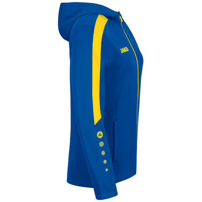 JAKO Kapuzenjacke Power Damen (royal/citro)