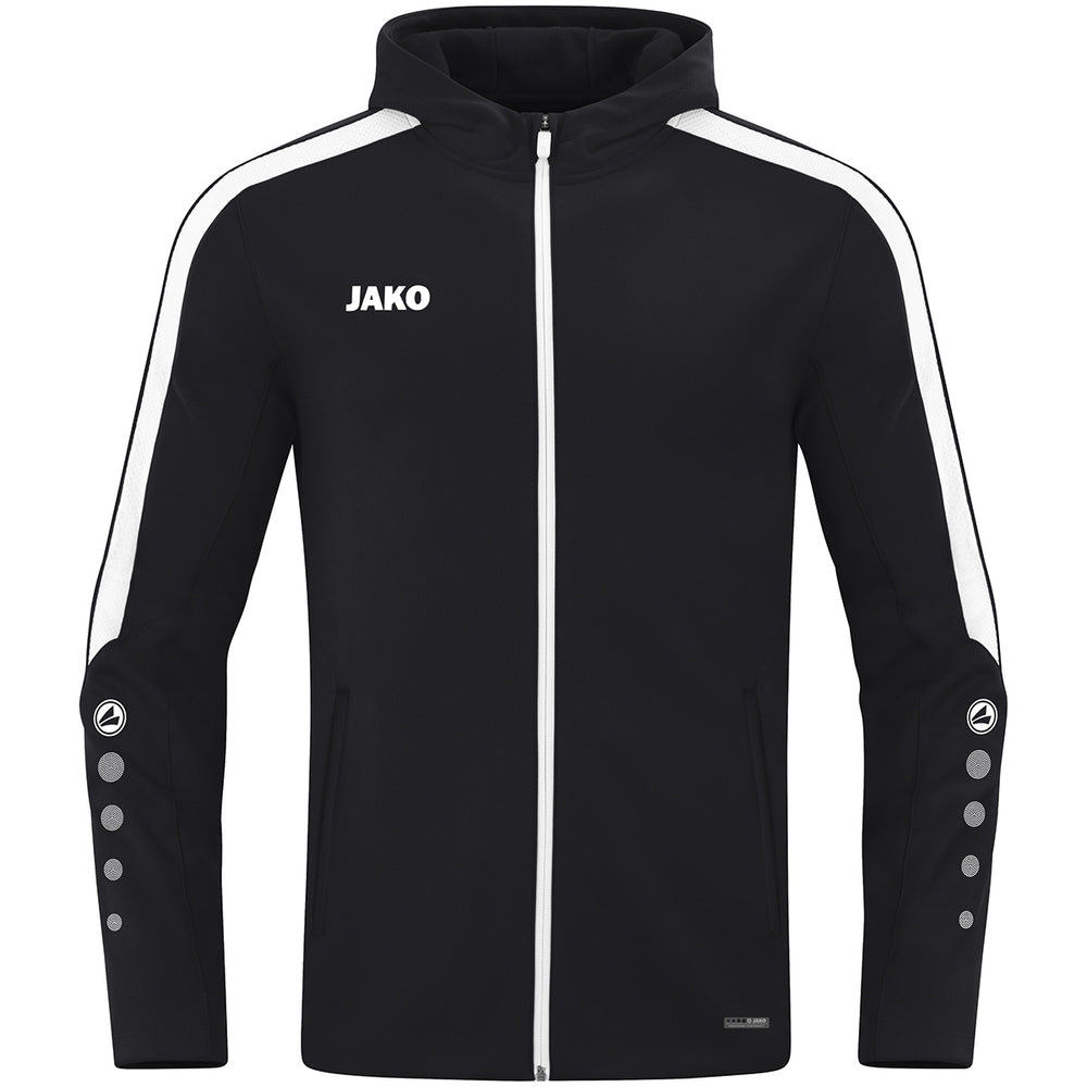JAKO Kapuzenjacke Power Kinder Schwarz
