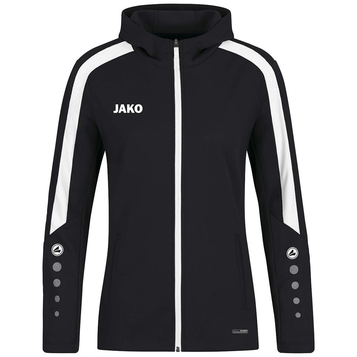 JAKO Kapuzenjacke Power Damen (schwarz)