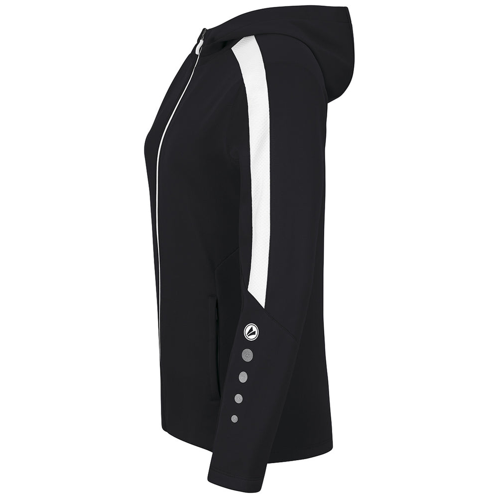 JAKO Kapuzenjacke Power Damen (schwarz)