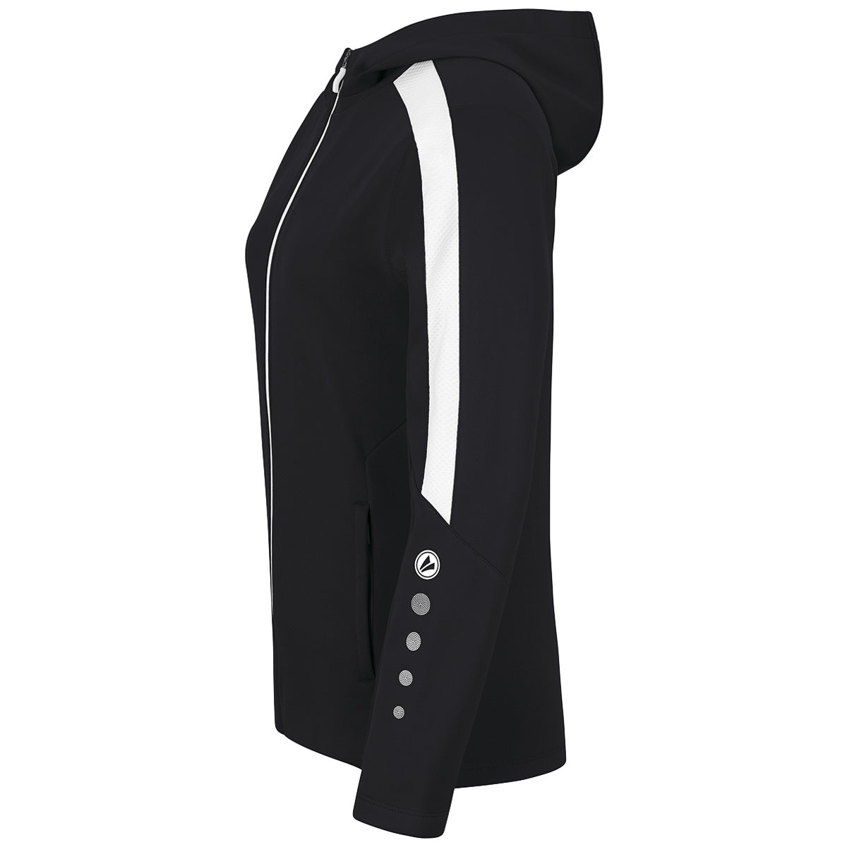 JAKO Kapuzenjacke Power Damen (schwarz)